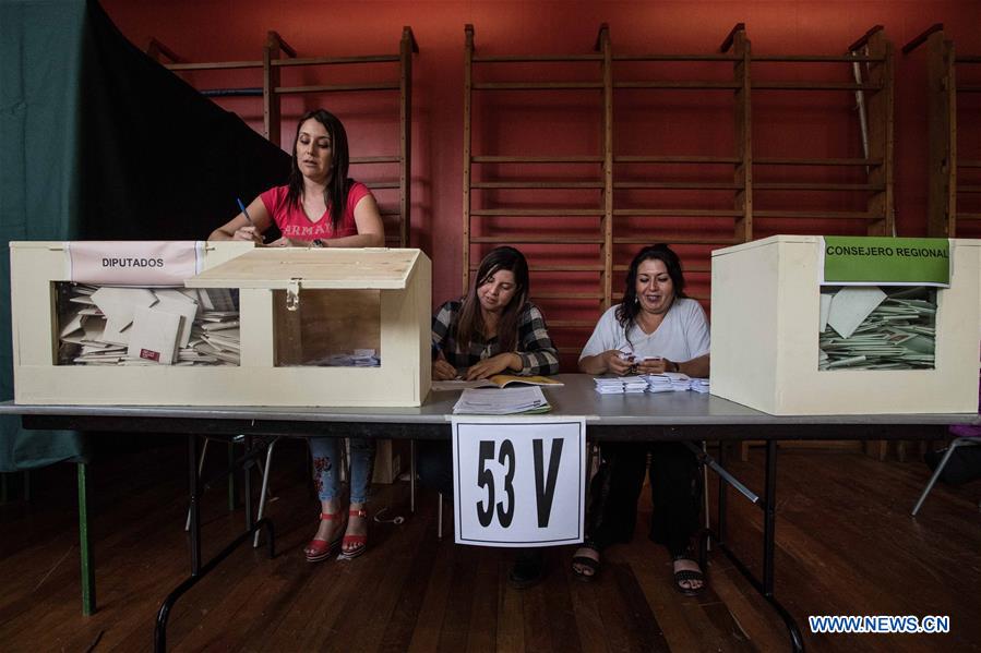 Election présidentielle au Chili : Pinera en tête