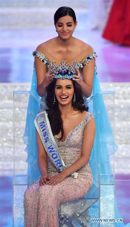 Miss Inde élue nouvelle Miss Monde 2017 