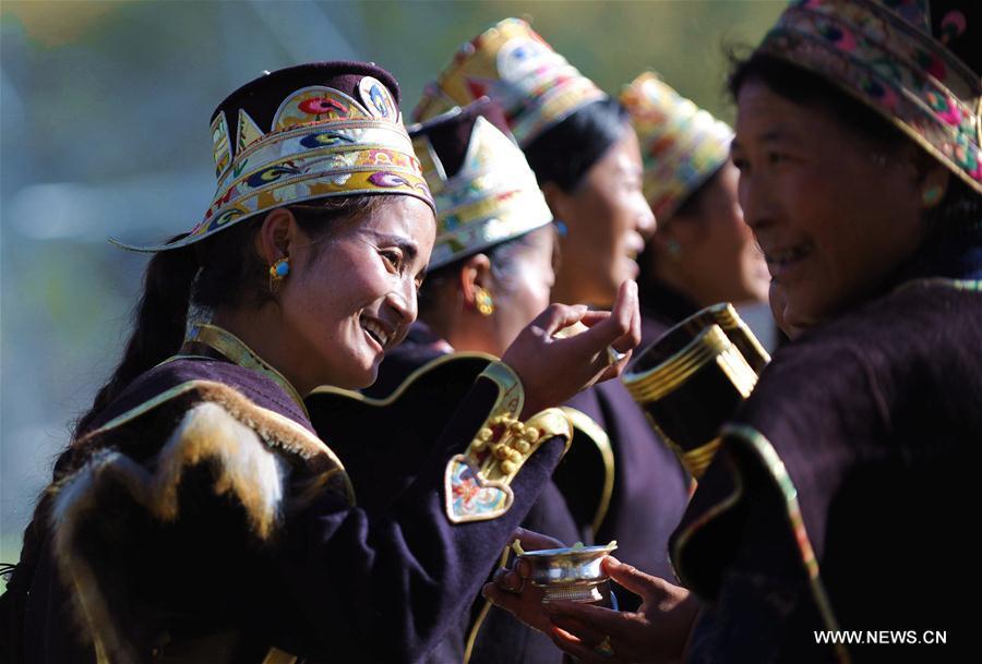 Célébration du Nouvel An Kongpo au Tibet