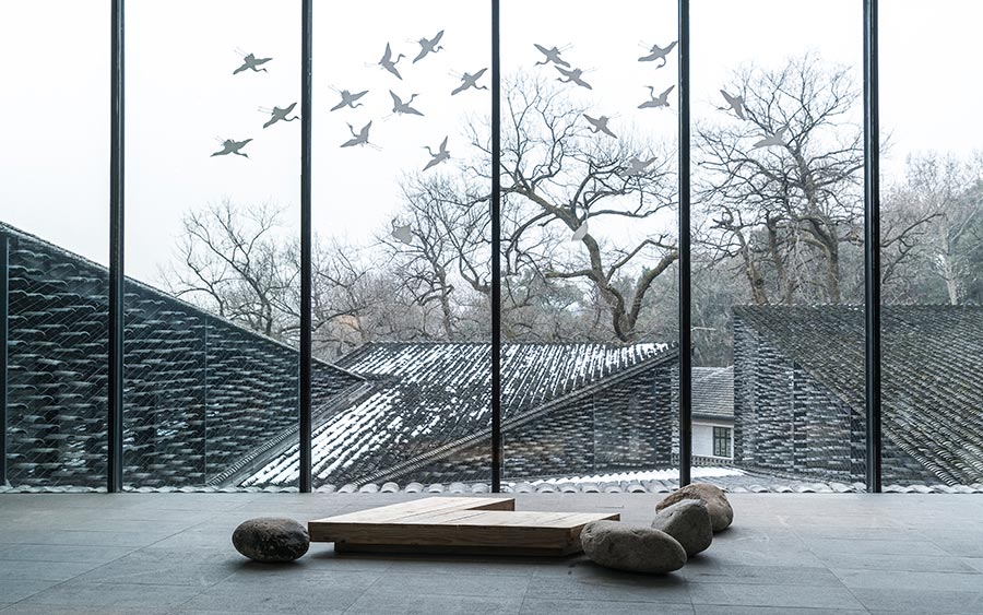 Exposition de lauréats de prix de la photo d'architecture à Beijing