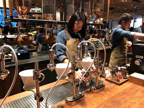 Starbucks : ouverture d'un café de torréfaction à Shanghai