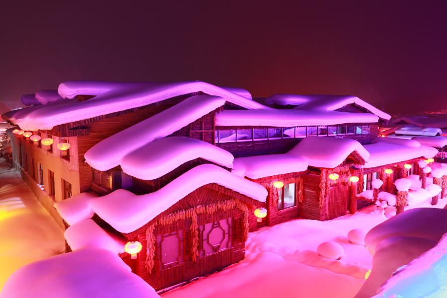 Le village de neige, un monde féérique du nord de la Chine