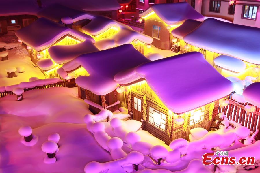 Le village de neige, un monde féérique du nord de la Chine