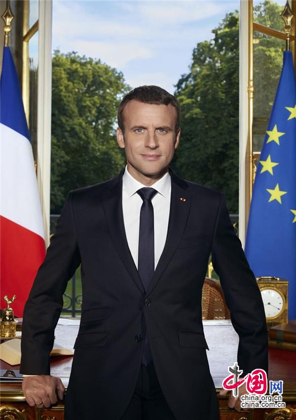 Interview exclusive du président français Emmanuel Macron