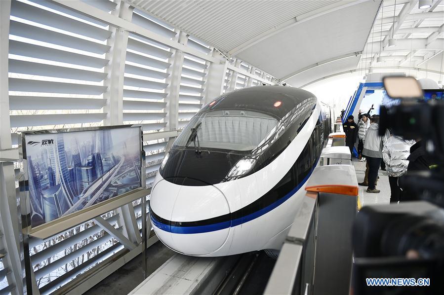 Lancement d'un monorail autonome en Chine