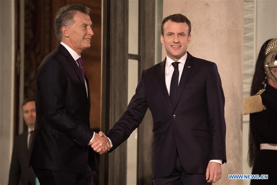 Le président français et son homologue argentin affichent leur attachement au multilatéralisme
