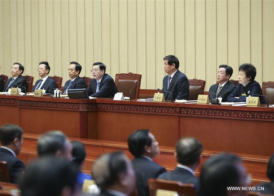 Chine : l'organe législatif suprême discute de la révision de la Constitution