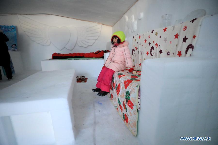 Un hôtel de glace dans le Heilongjiang