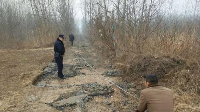 Jiangsu : un homme vole 800 mètres de route en une nuit et la revend