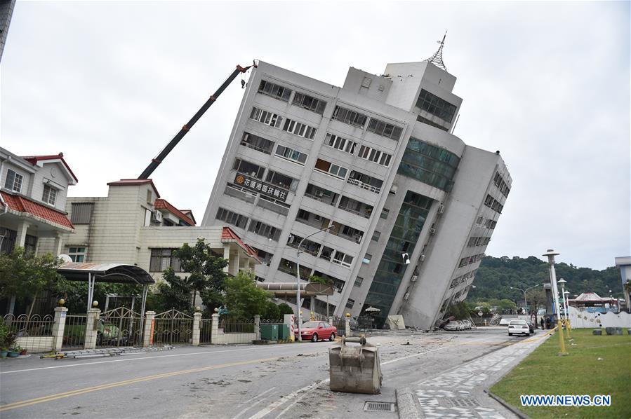 Taiwan : quatre morts suite à un séisme de magnitude 6,5, et deux touristes de la partie continentale blessés