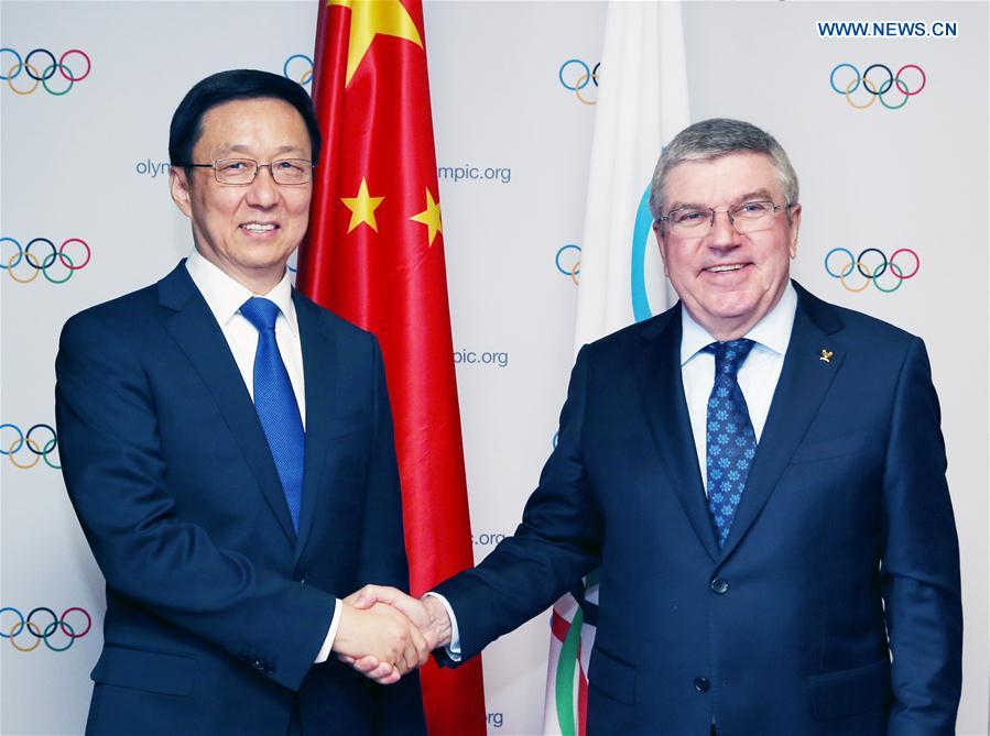 L'envoyé spécial du président chinois rencontre le président du CIO