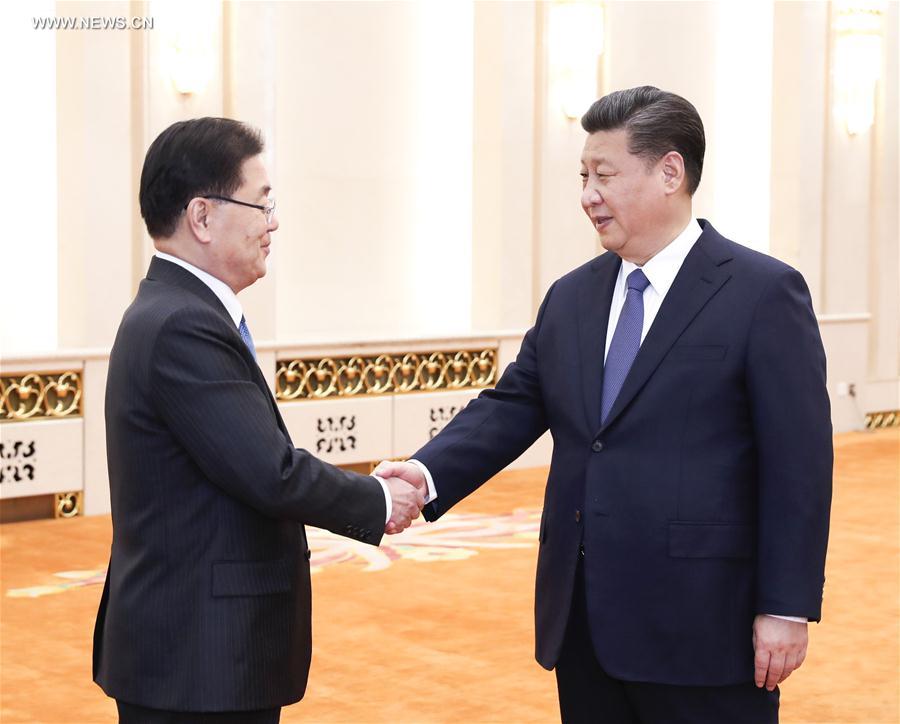 Xi Jinping espère le bon déroulement d'un sommet RPDC-République de Corée et d'un dialogue entre la RPDC et les Etats-Unis