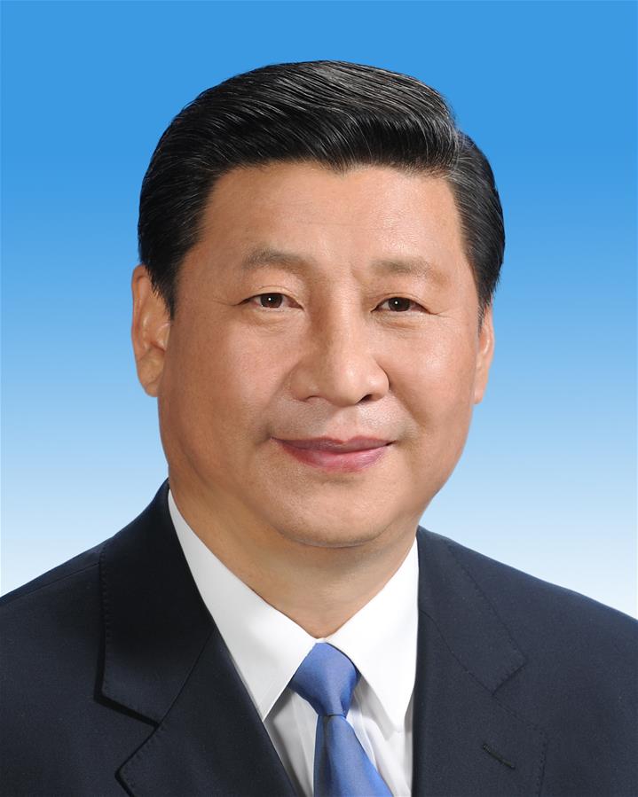 Xi Jinping, président de la RPC et président de la Commission militaire centrale