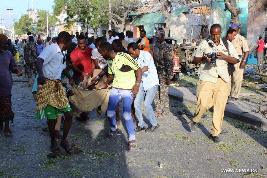 Somalie : le bilan d'une forte explosion à Mogadiscio s'élève à 14 morts