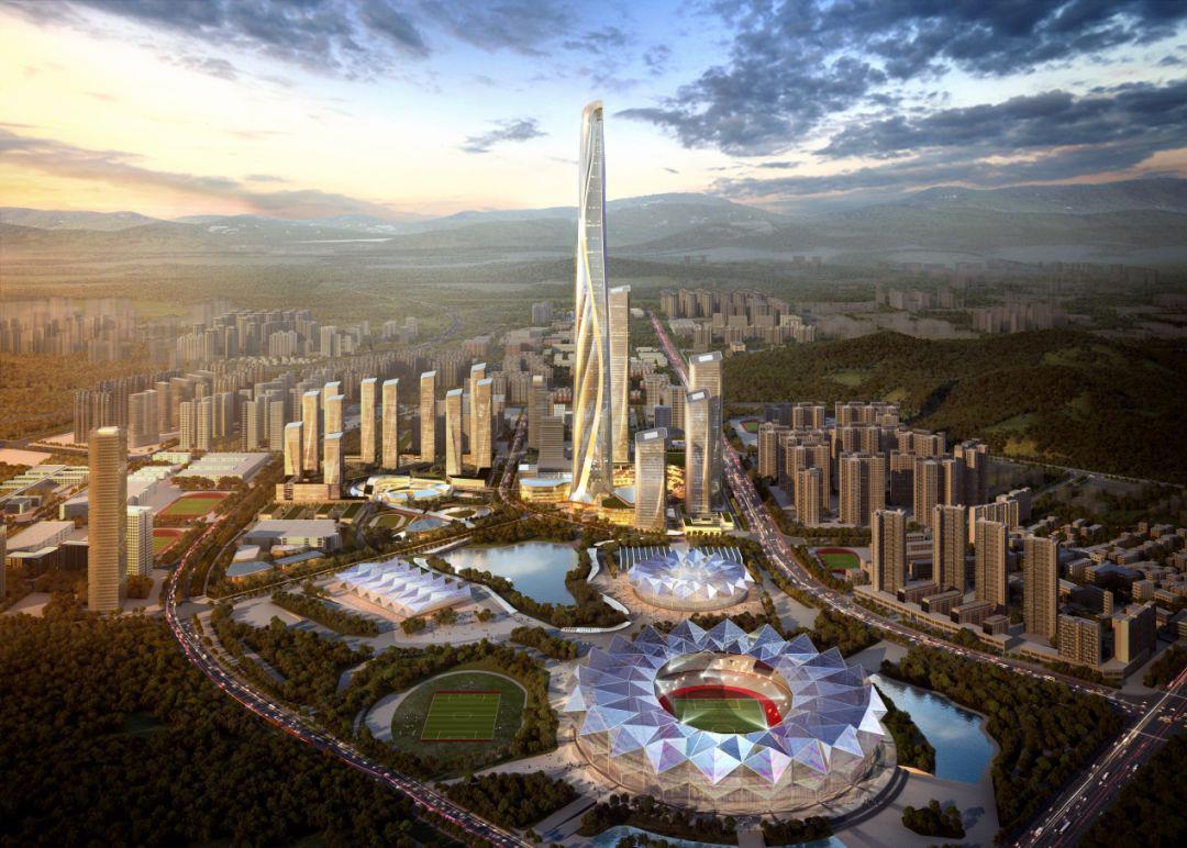 La construction du plus haut gratte-ciel de Chine est commencée