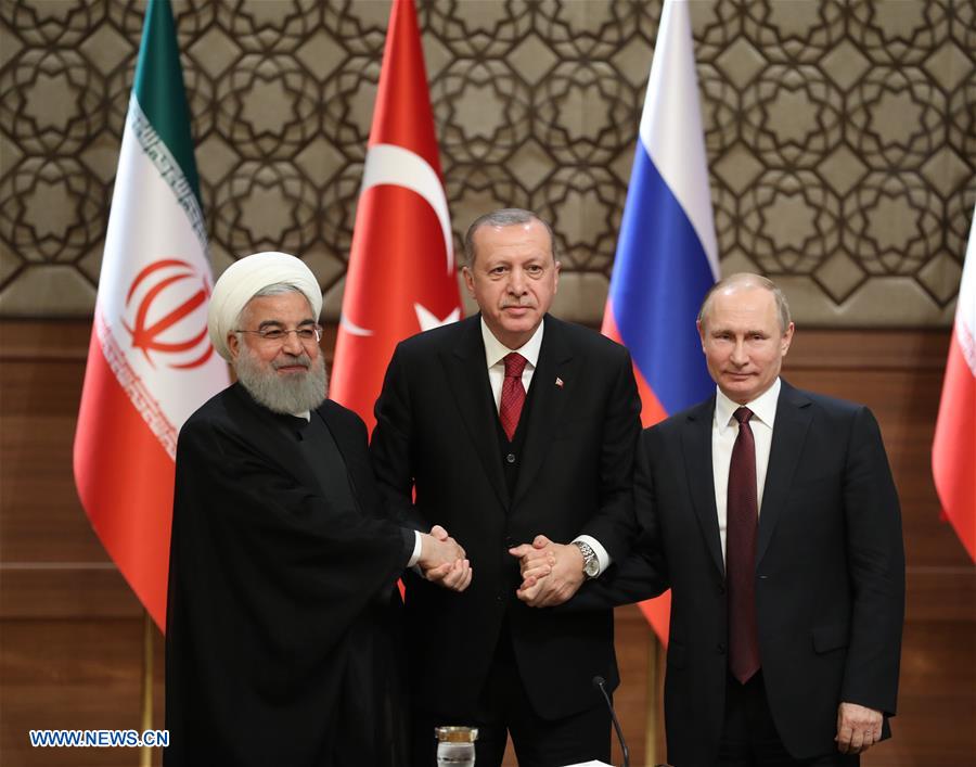 La Turquie, l'Iran et la Russie appellent à un cessez-le-feu durable et au respect de l'intégrité territoriale de la Syrie