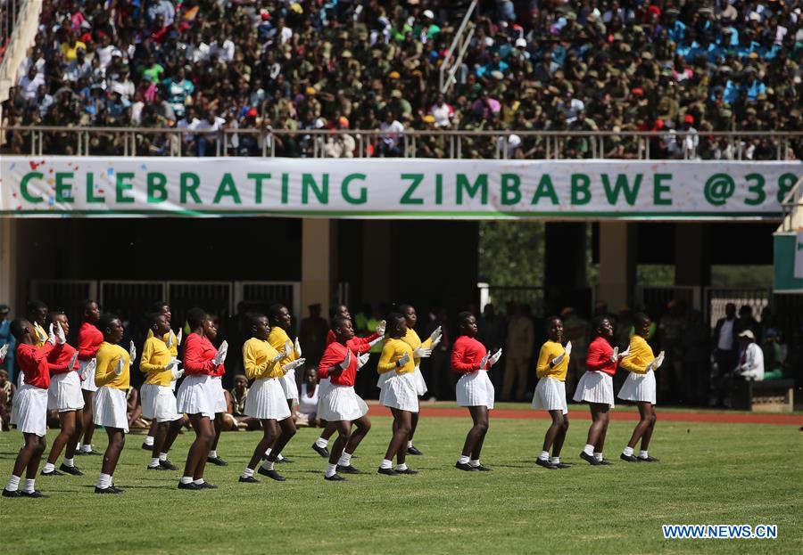 Zimbabwe : célébration du 38e anniversaire de l'indépendance