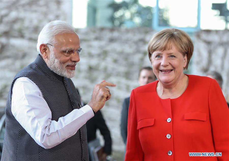 Le Premier ministre indien à Berlin pour un échange de vues avec Merkel