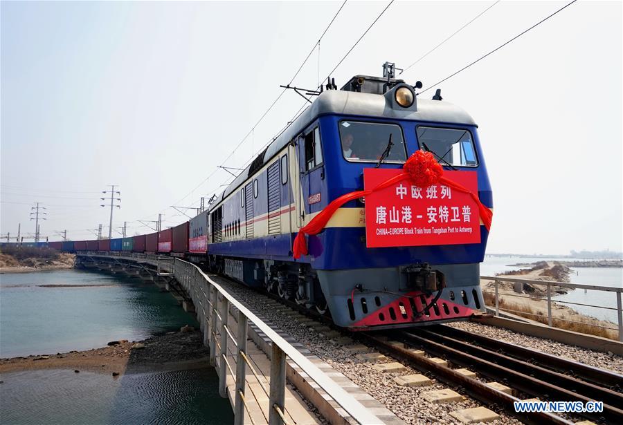 Un service de fret ferroviaire relie un port chinois à la Belgique
