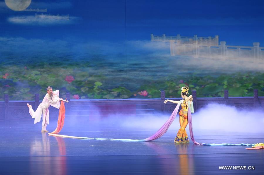 Chine : première du spectacle de danse 
