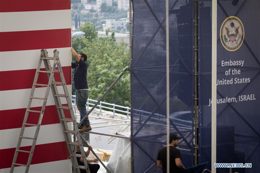 Israël se prépare pour l'inauguration de la nouvelle ambassade des États-Unis à Jérusalem
