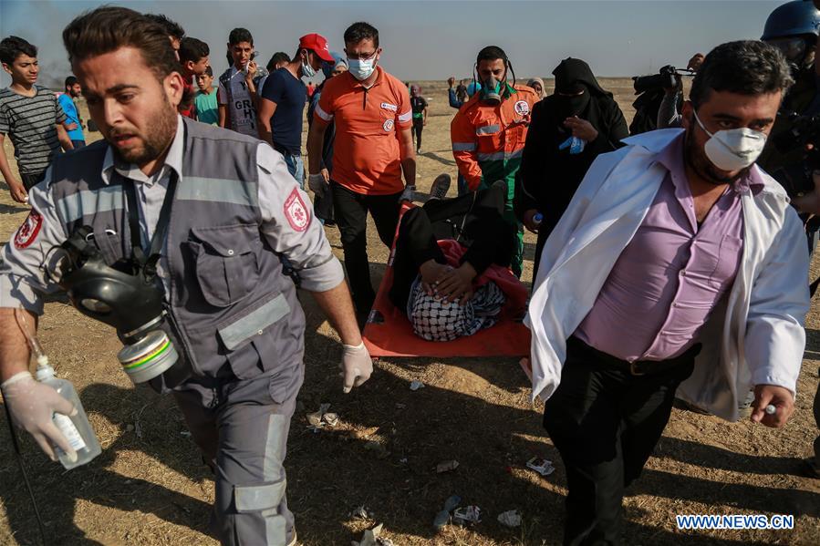 Un Palestinien tué dans des affrontements avec des soldats israéliens à Gaza le jour de la Nakba