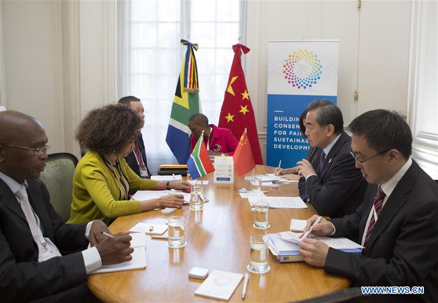 La Chine et l'Afrique du Sud s'engagent à développer leurs relations