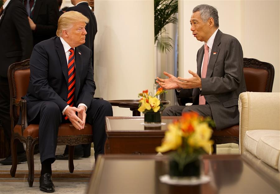 Le Premier ministre singapourien reçoit le président américain