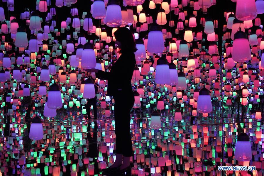 Un musée d'art numérique à Tokyo