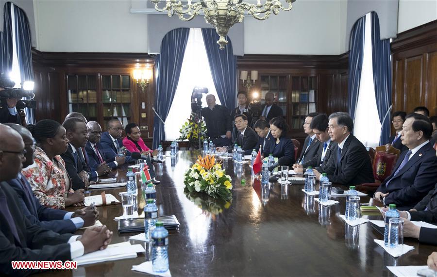 La Chine et le Kenya acceptent d'intensifier la coopération et de promouvoir les relations bilatérales