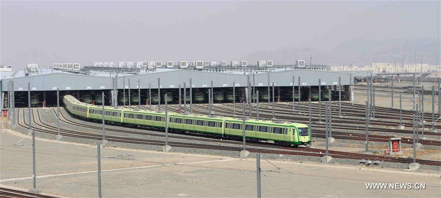 Une société chinoise commence à tester le métro léger de La Mecque