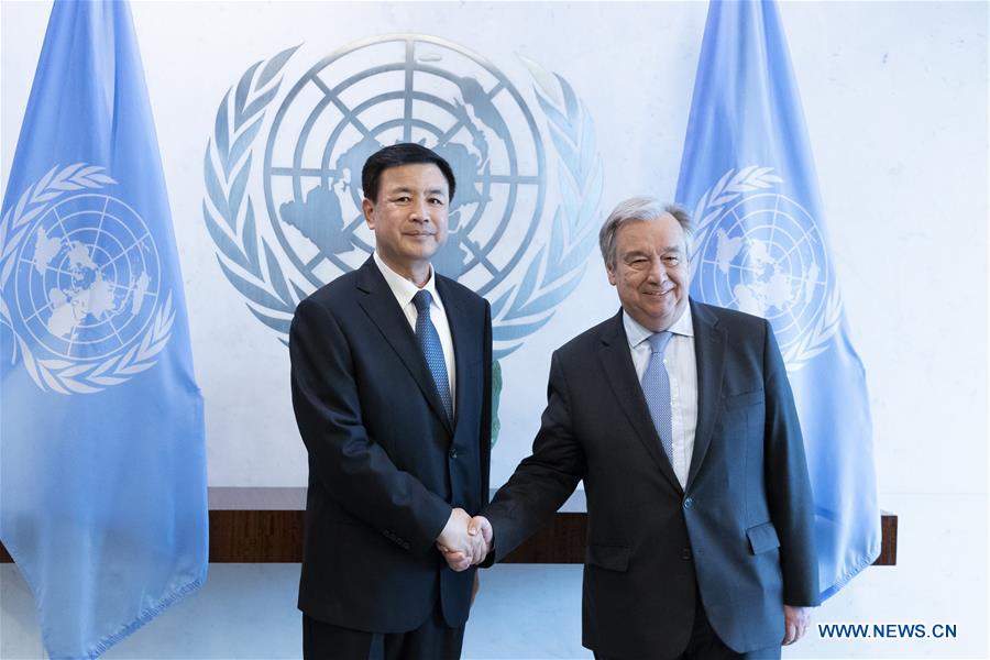 Guterres salue la Chine pour sa contribution aux missions de maintien de la paix de l'ONU
