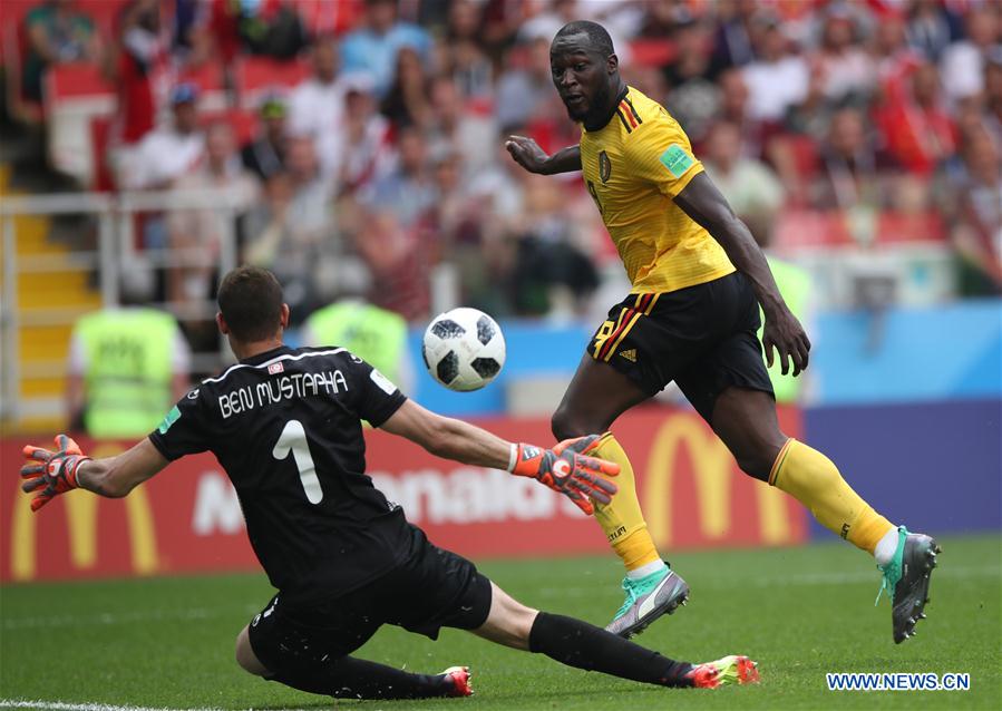 Coupe du monde 2018 : match entre la Belgique et la Tunisie