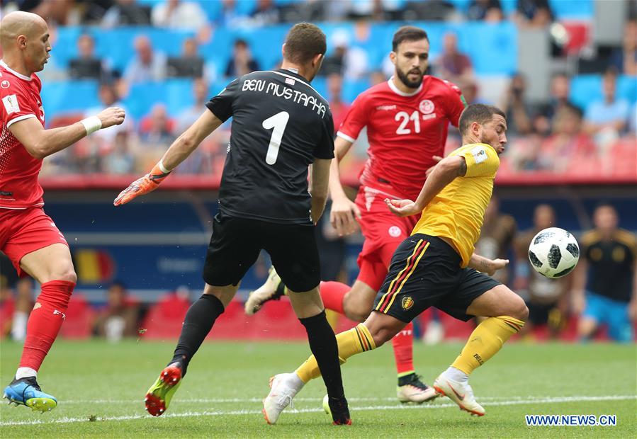 Football/Mondial : la qualification de la Tunisie en huitièmes se complique après une large défaite face à la Belgique