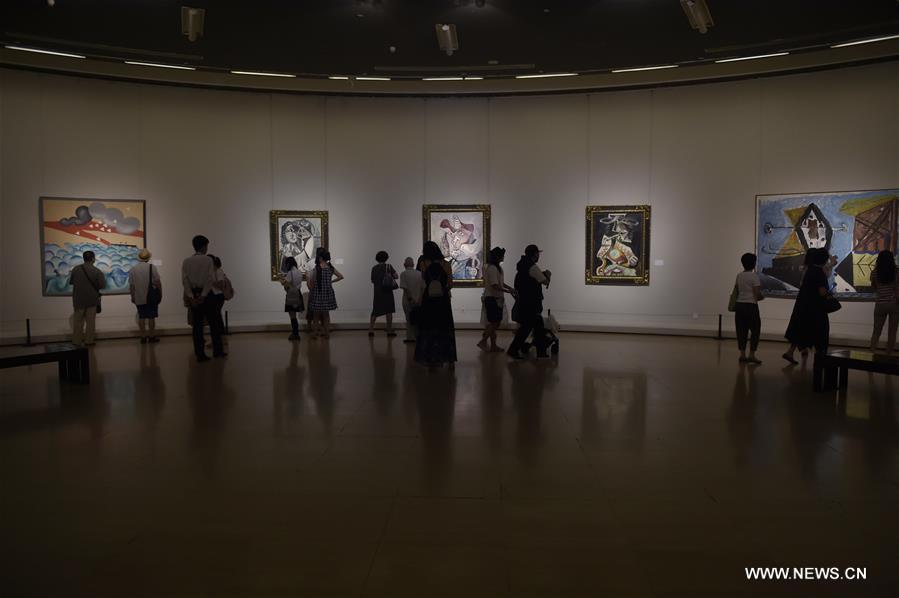 Exposition de chefs-d'oeuvre internationaux des beaux-arts à Beijing