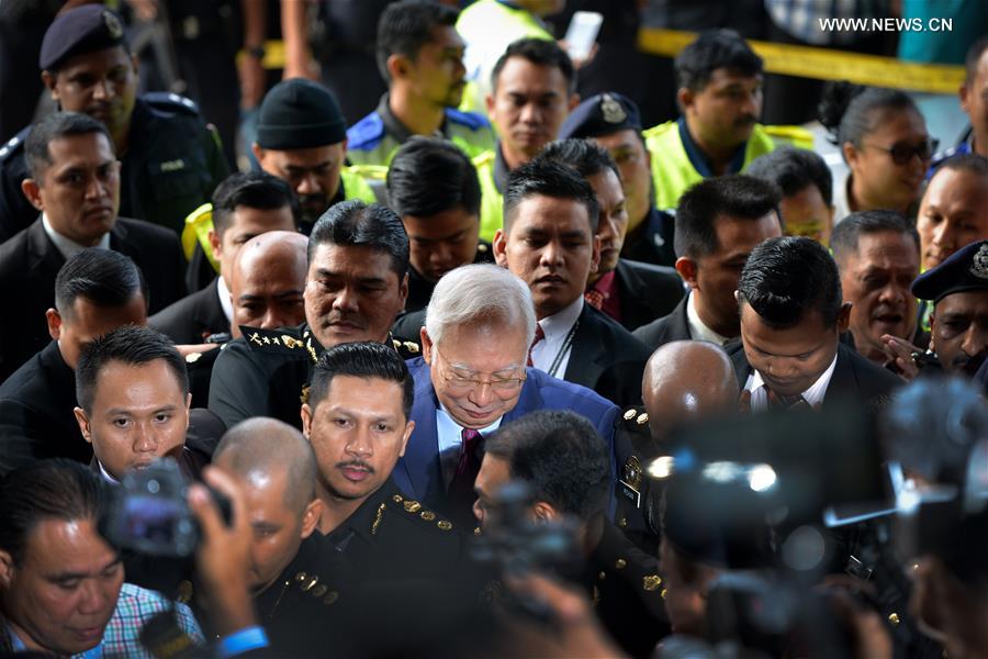 Malaisie : l'ancien PM Najib libéré sous caution après avoir été inculpé pour corruption