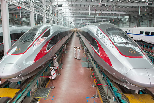 Les trains à grande vitesse chinois vont aller encore plus vite