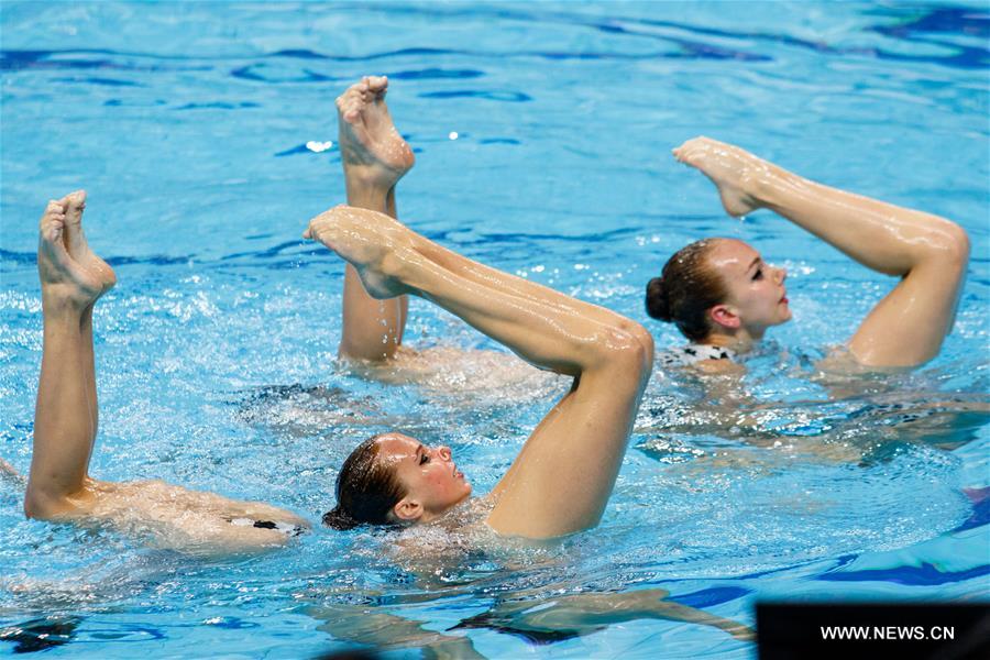 Hongrie : Championnats du monde junior de natation synchronisée