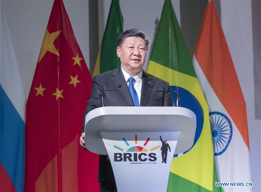 Le président chinois partage ses réflexions sur le monde dans la décennie à venir lors du Forum commercial des BRICS