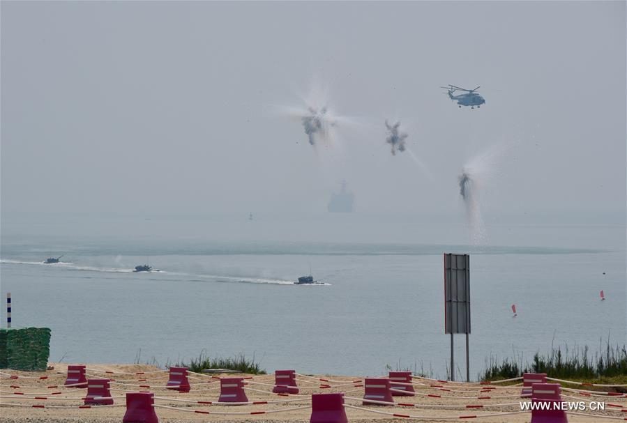 Jeux militaires internationaux : début de l'épreuve d'attaque navale à Quanzhou