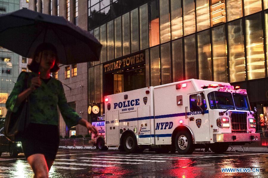 Enquête en cours sur des colis suspects trouvés à la Trump Tower de New York