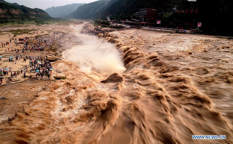 Chine : cascade de Hukou au Shanxi