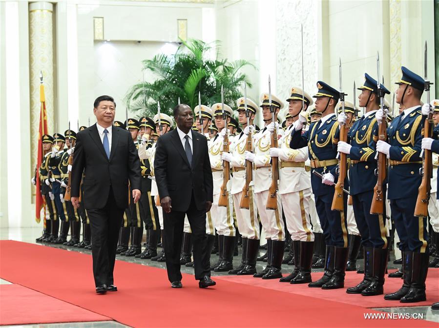 La Chine et la Côte d'Ivoire conviennent de promouvoir les relations bilatérales à un niveau plus élevé