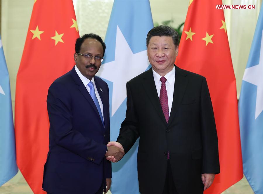 Xi Jinping rencontre le président somalien