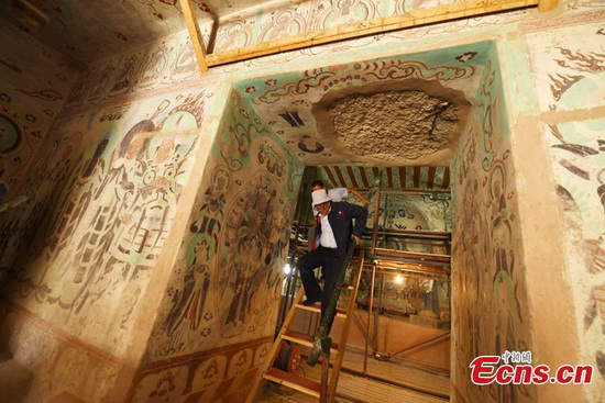 60 ans au service de la restauration des grottes de Mogao