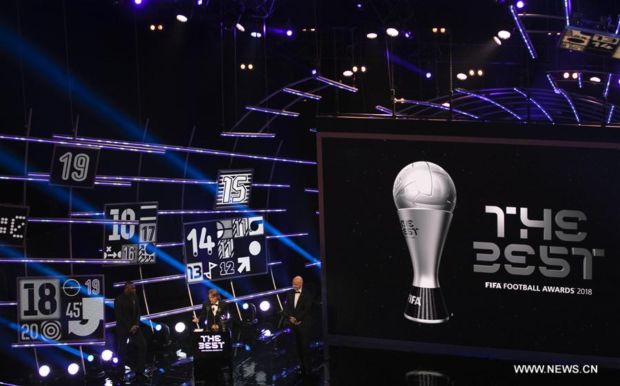 Liste des lauréats des trophées FIFA 2018