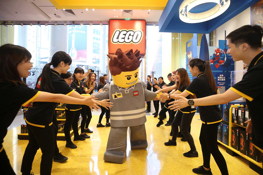Shanghai : ouverture d'un nouveau magasin phare Lego
