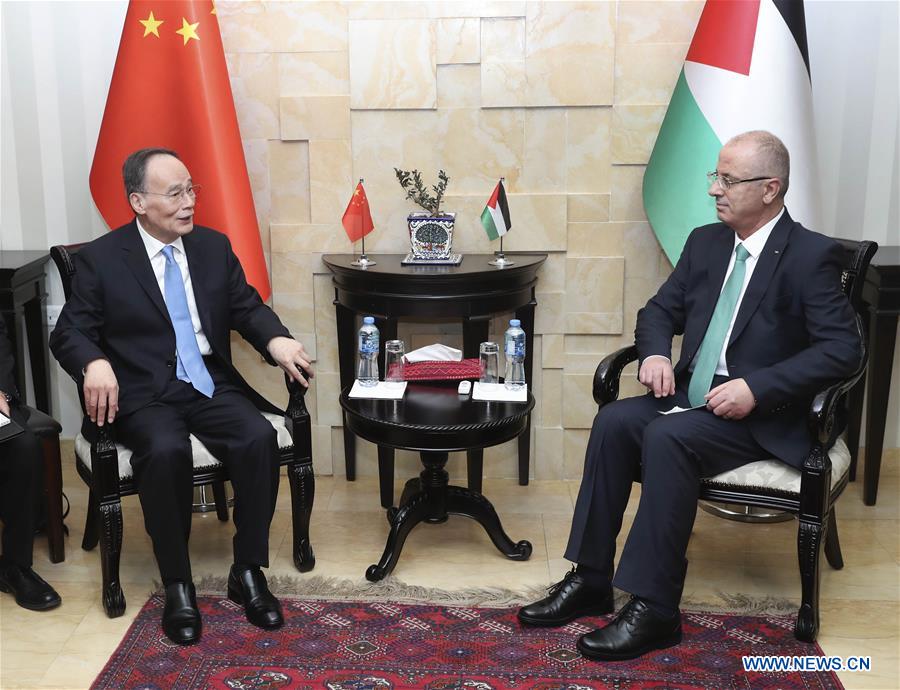 La Chine est déterminée à faciliter un règlement juste de la question palestinienne