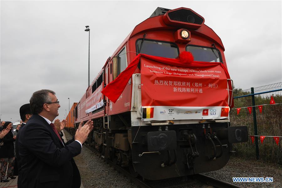 La Chine et la Belgique lancent une nouvelle ligne ferroviaire de fret