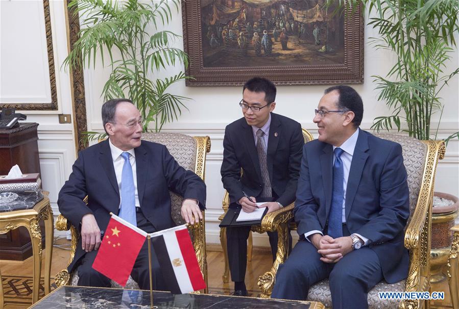 La Chine et l'Egypte conviennent de renforcer leur coopération en matière de développement
